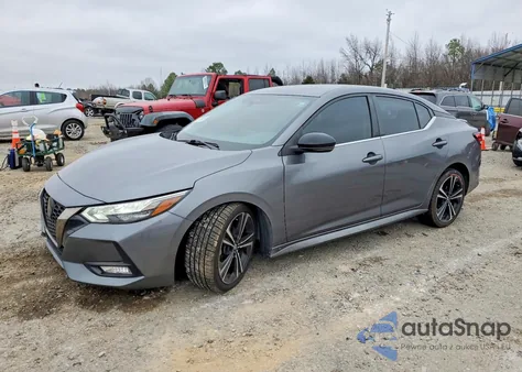 2021 Nissan Sentra Sr z USA, uszkodzony, nr VIN 3N1AB8DV1MY331994